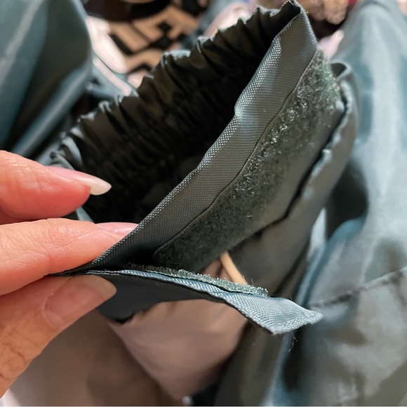 vintage NFL Philadelphia Eagles green white coat zip out fleece vest removable - Picture 14 of 14